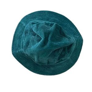 American Eagle, green corduroy bucket hat